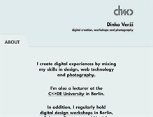Tablet Screenshot of dinko.de